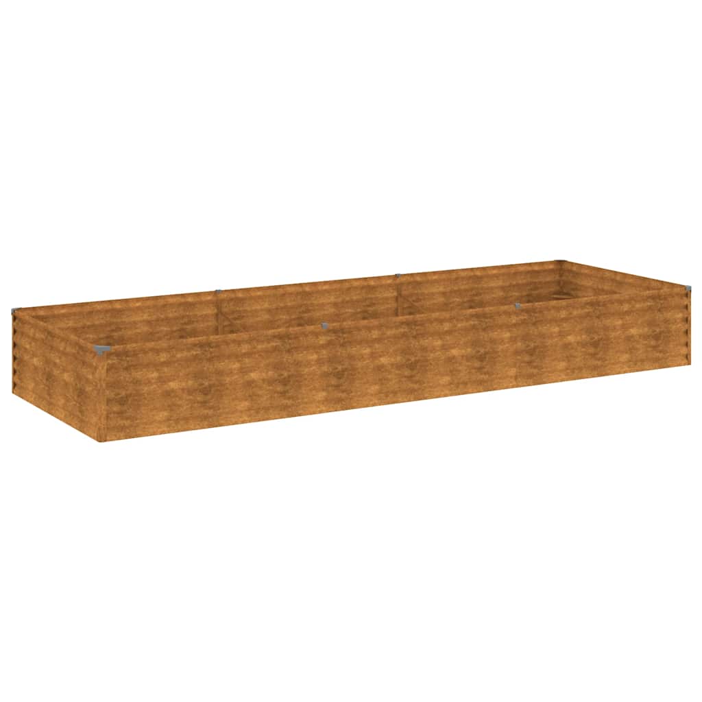 Aukštas sodo lovelis, 291x100x36cm, Corten plienas Aukštas sodo lovelis, 291x100x36cm, Corten plienas - Image 3