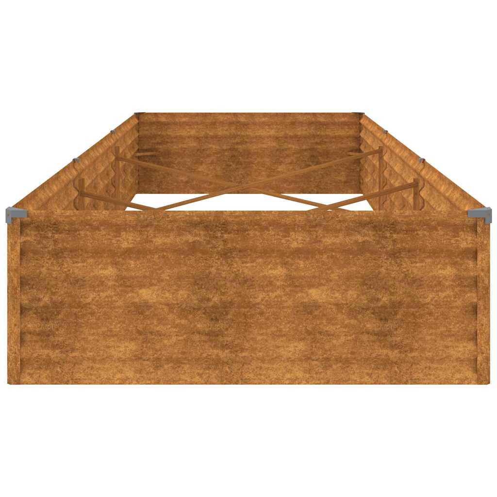 Aukštas sodo lovelis, 291x100x36cm, Corten plienas Aukštas sodo lovelis, 291x100x36cm, Corten plienas - Image 6