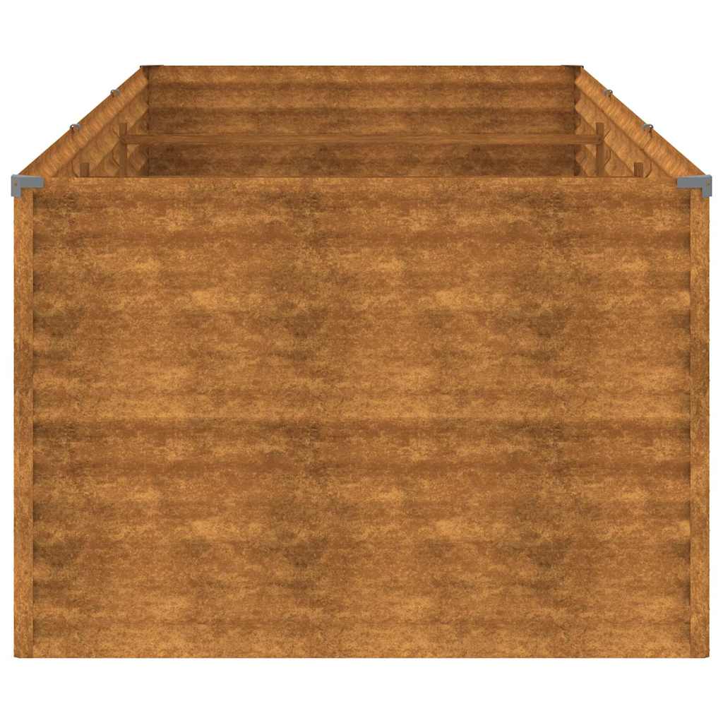 Aukštas sodo lovelis, 290x100x69cm, Corten plienas Aukštas sodo lovelis, 290x100x69cm, Corten plienas - Image 6