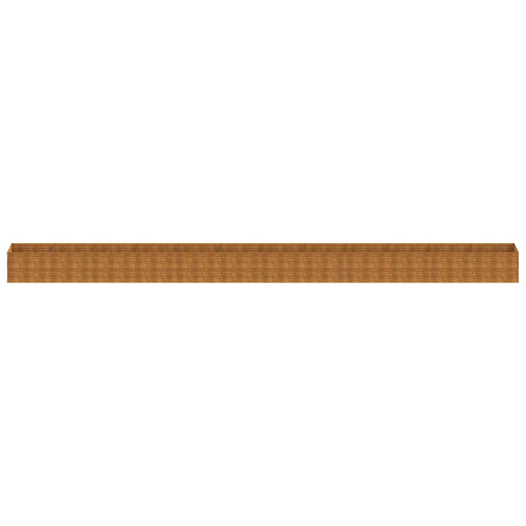 Aukštas sodo lovelis, 1150x100x69cm, Corten plienas Aukštas sodo lovelis, 1150x100x69cm, Corten plienas - Image 4