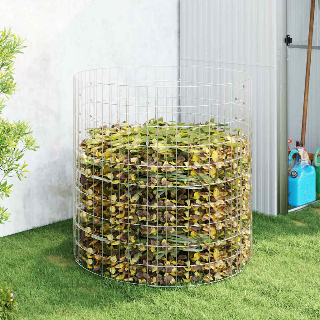 Sodo komposto dėžė, 100x100cm, galvanizuotas plienas Sodo komposto dėžė, 100x100cm, galvanizuotas plienas - Image 2