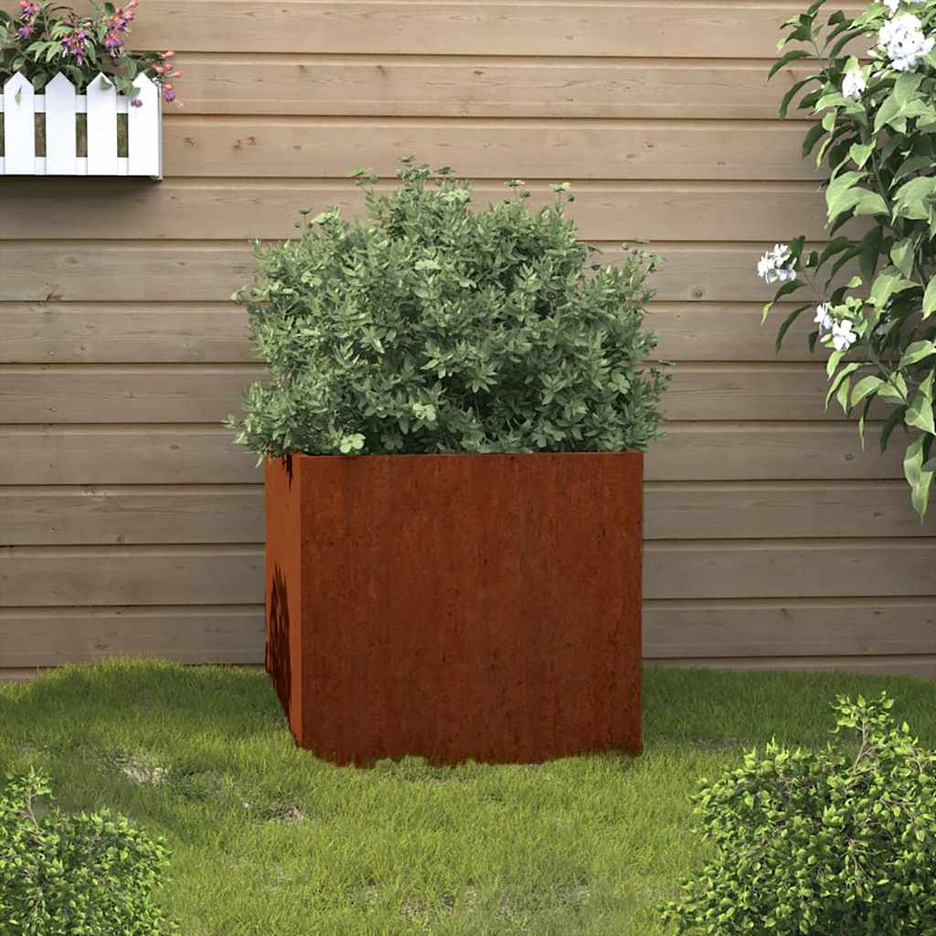 Lovelis, 32x30x29cm, Corten plienas Lovelis, 32x30x29cm, Corten plienas - Image 2