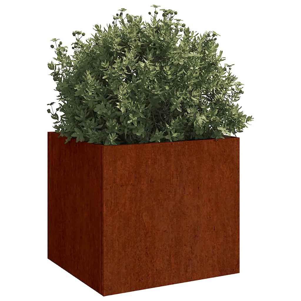 Loveliai, 2vnt., 32x30x29cm, Corten plienas Loveliai, 2vnt., 32x30x29cm, Corten plienas - Image 3