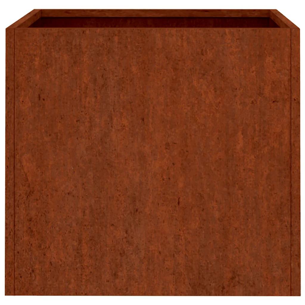 Loveliai, 2vnt., 32x30x29cm, Corten plienas Loveliai, 2vnt., 32x30x29cm, Corten plienas - Image 7