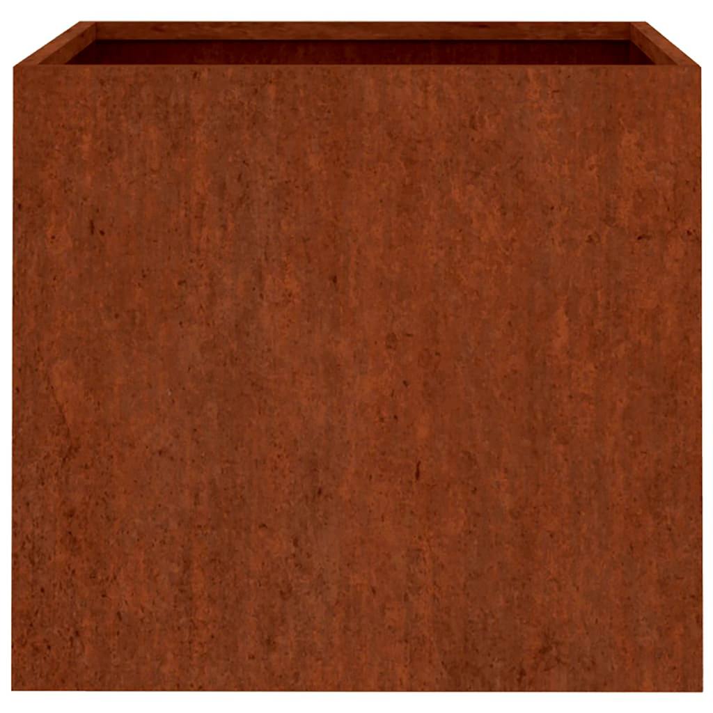 Loveliai, 2vnt., 42x40x39cm, Corten plienas Loveliai, 2vnt., 42x40x39cm, Corten plienas - Image 6