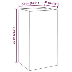 Lovelis, 42x38x75cm, Corten plienas
