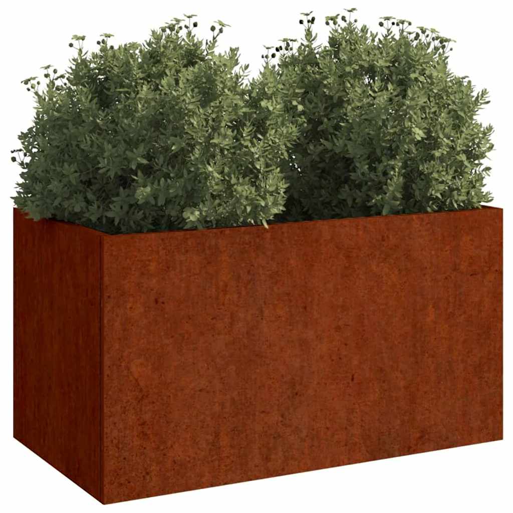 Lovelis, 62x40x39cm, Corten plienas Lovelis, 62x40x39cm, Corten plienas - Image 3