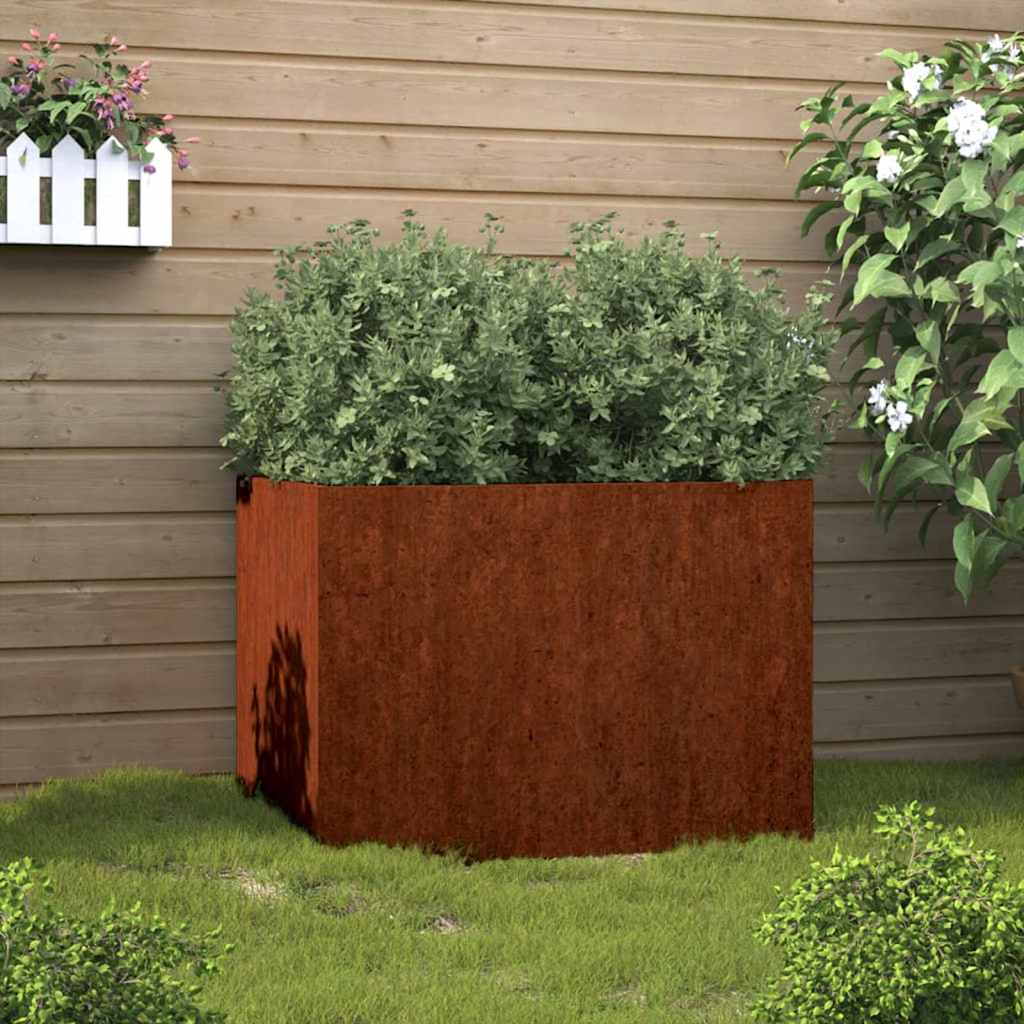 Lovelis, 62x47x46cm, Corten plienas Lovelis, 62x47x46cm, Corten plienas - Image 2