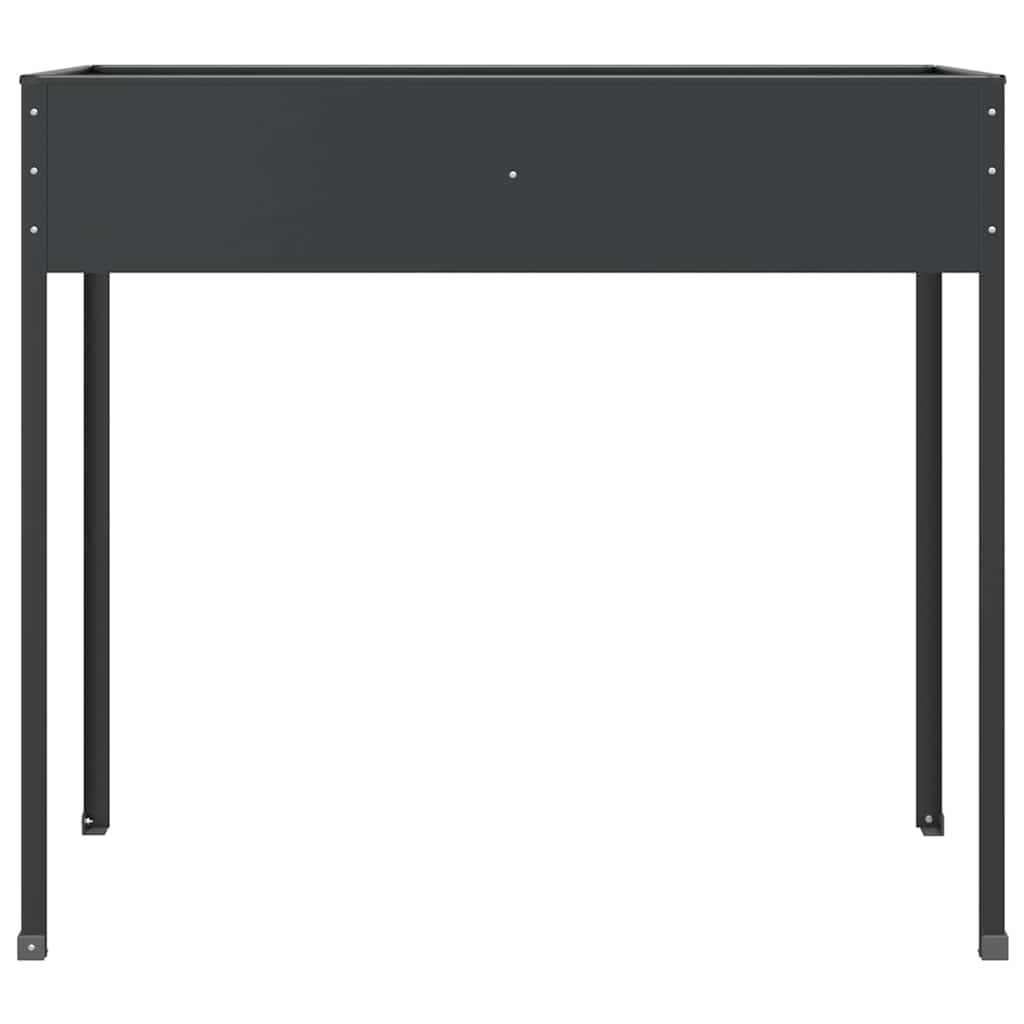 Sodo lovelis, antracito, 100,5×40,5x90cm, galvanizuotas plienas Sodo lovelis, antracito, 100,5x40,5x90cm, galvanizuotas plienas - Image 4