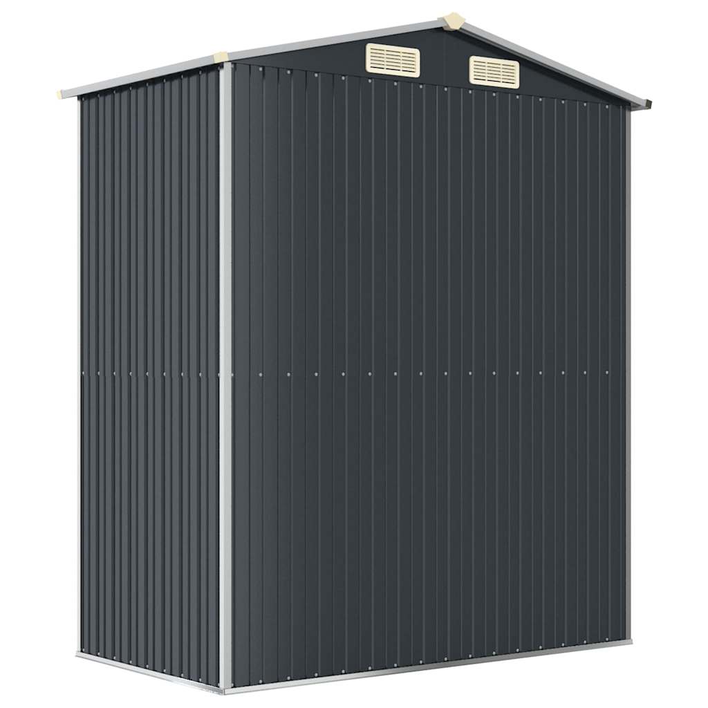 Sodo pašiūrė, antracito, 192x108x223cm, galvanizuotas plienas Sodo pašiūrė, antracito, 192x108x223cm, galvanizuotas plienas - Image 6