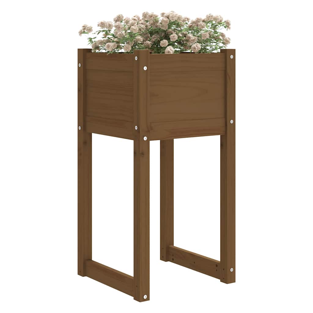 Lovelis, medaus rudas, 40x40x81cm, pušies medienos masyvas Lovelis, medaus rudas, 40x40x81cm, pušies medienos masyvas - Image 3