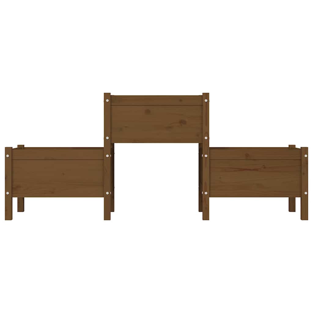 Lovelis, medaus rudas, 178,5x44x75cm, pušies medienos masyvas Lovelis, medaus rudas, 178,5x44x75cm, pušies medienos masyvas - Image 4