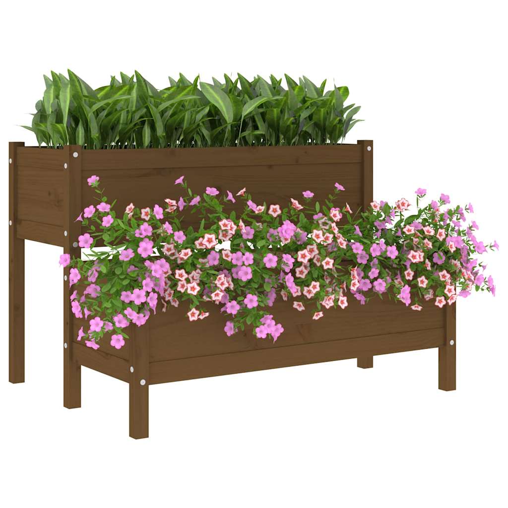 Lovelis, medaus rudas, 110x84x75cm, pušies medienos masyvas Lovelis, medaus rudas, 110x84x75cm, pušies medienos masyvas - Image 4