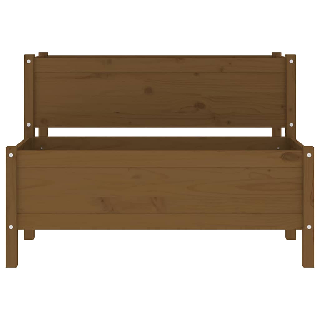 Lovelis, medaus rudas, 110x84x75cm, pušies medienos masyvas Lovelis, medaus rudas, 110x84x75cm, pušies medienos masyvas - Image 5