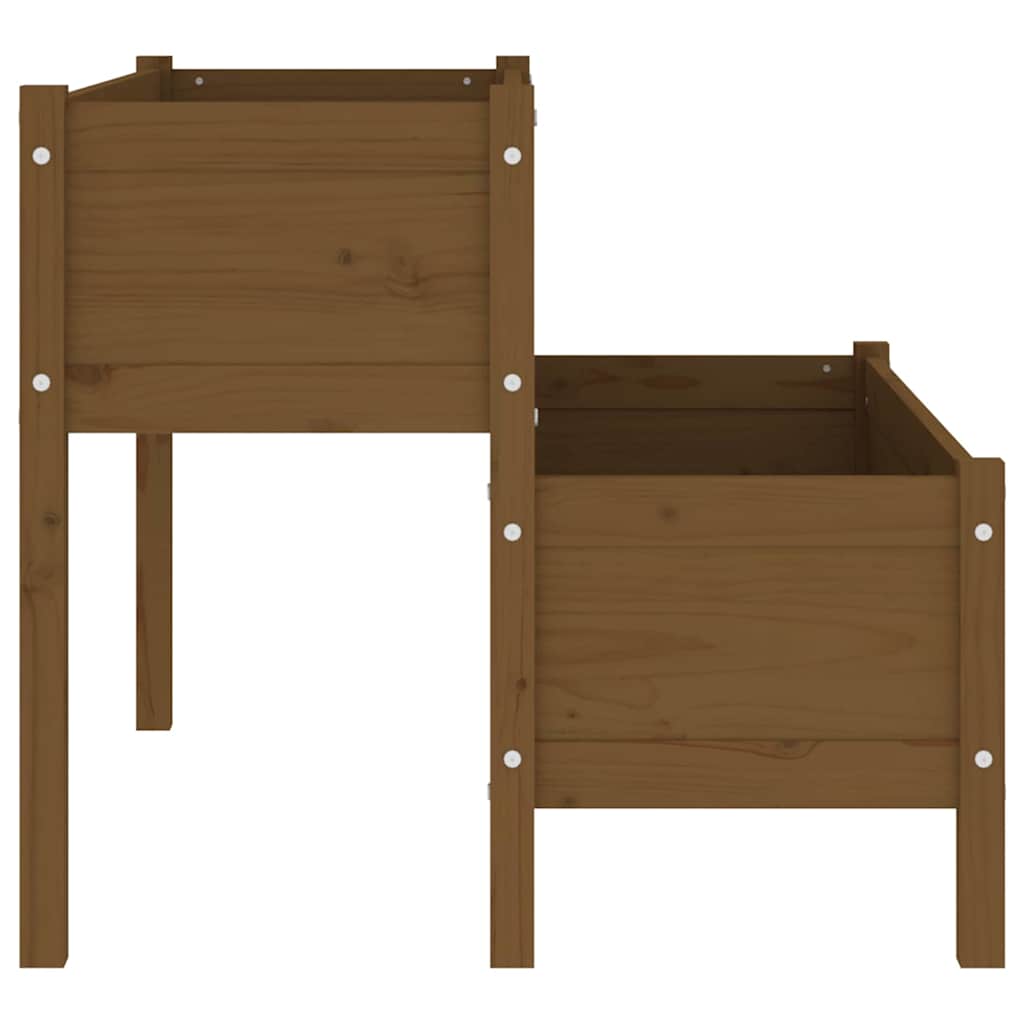 Lovelis, medaus rudas, 110x84x75cm, pušies medienos masyvas Lovelis, medaus rudas, 110x84x75cm, pušies medienos masyvas - Image 6