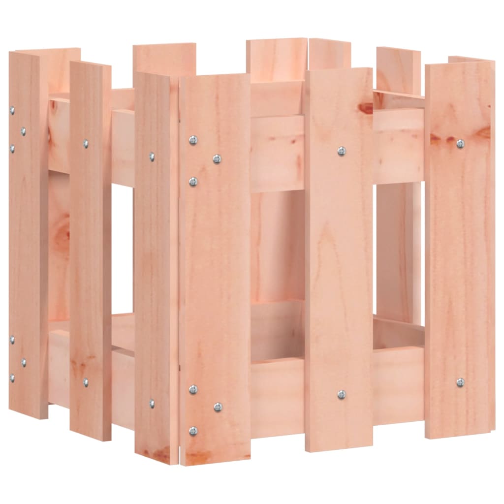 Sodo lovelis, 30x30x30cm, douglas eglė, tvorelės dizaino Sodo lovelis, 30x30x30cm, douglas eglė, tvorelės dizaino - Image 4