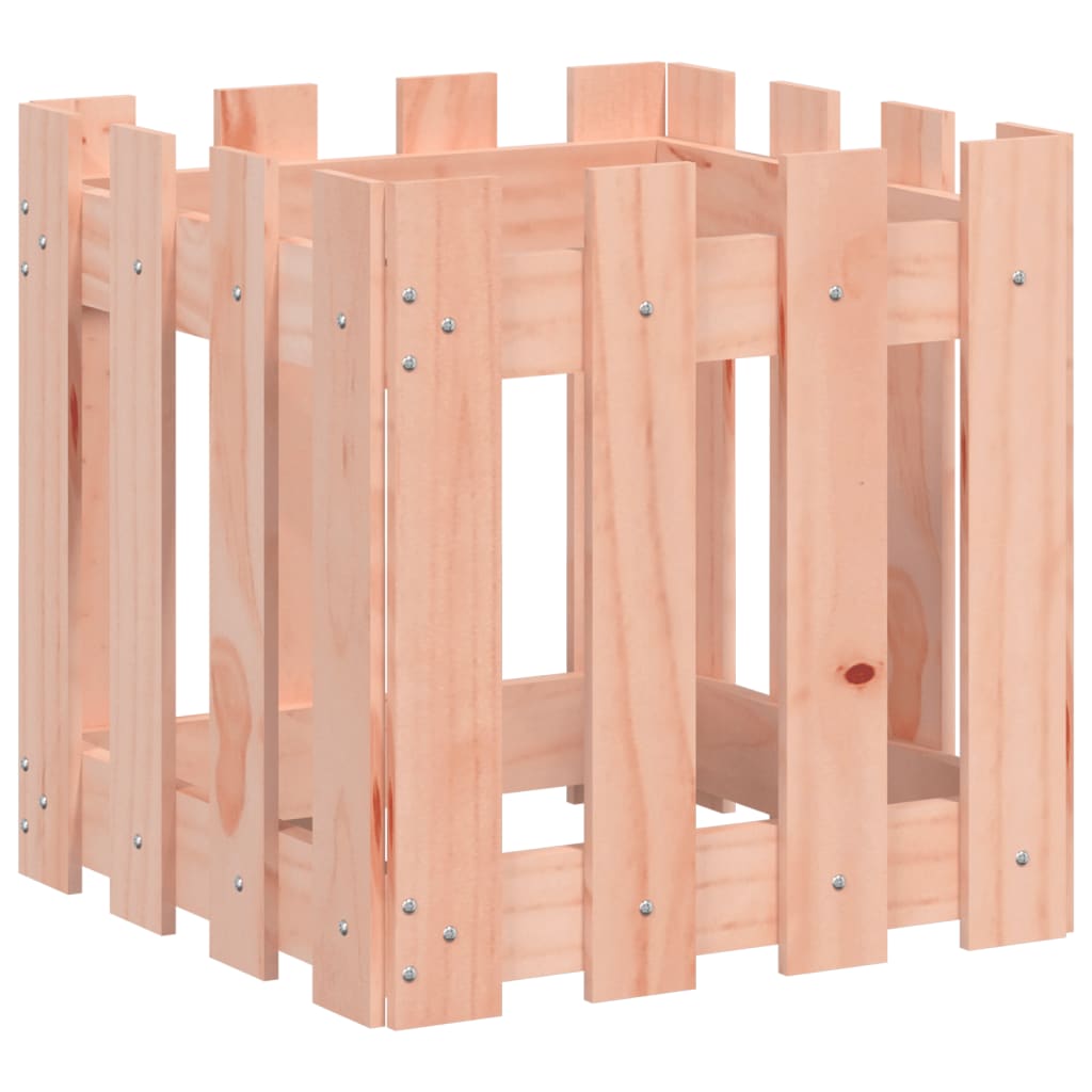 Sodo lovelis, 40x40x40cm, douglas eglė, tvorelės dizaino Sodo lovelis, 40x40x40cm, douglas eglė, tvorelės dizaino - Image 4