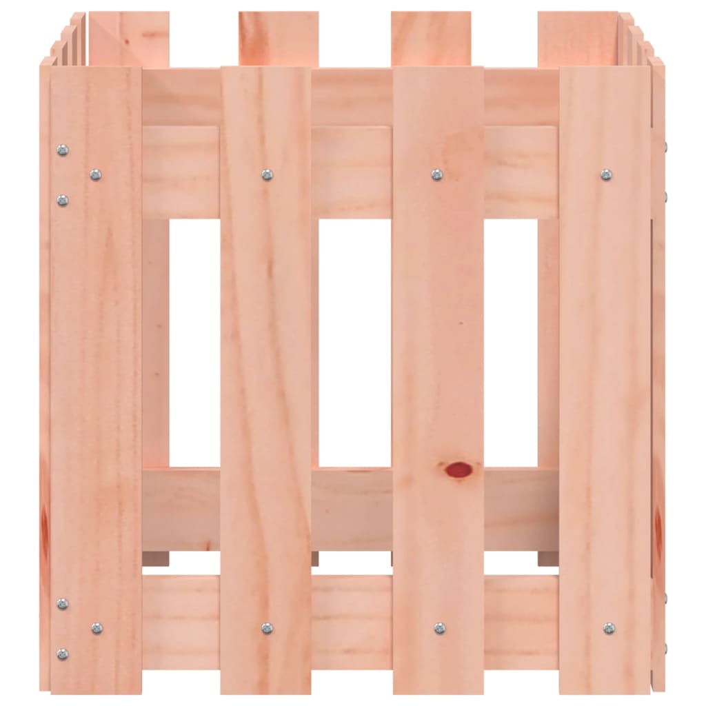 Sodo lovelis, 40x40x40cm, douglas eglė, tvorelės dizaino Sodo lovelis, 40x40x40cm, douglas eglė, tvorelės dizaino - Image 5