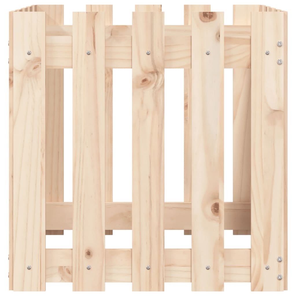 Sodo lovelis, 50x50x50cm, pušies masyvas, tvorelės dizaino Sodo lovelis, 50x50x50cm, pušies masyvas, tvorelės dizaino - Image 5