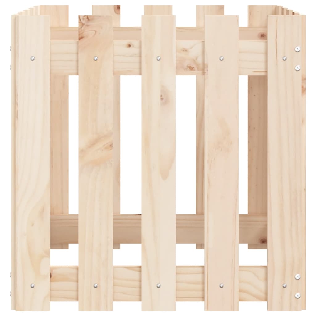 Sodo lovelis, 50x50x50cm, pušies masyvas, tvorelės dizaino Sodo lovelis, 50x50x50cm, pušies masyvas, tvorelės dizaino - Image 6