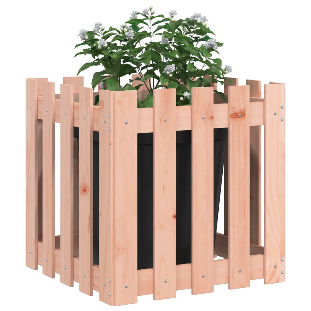 Sodo lovelis, 50x50x50cm, douglas eglė, tvorelės dizaino Sodo lovelis, 50x50x50cm, douglas eglė, tvorelės dizaino - Image 3