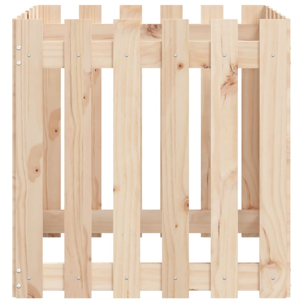 Sodo lovelis, 60x60x60cm, pušies masyvas, tvorelės dizaino Sodo lovelis, 60x60x60cm, pušies masyvas, tvorelės dizaino - Image 6