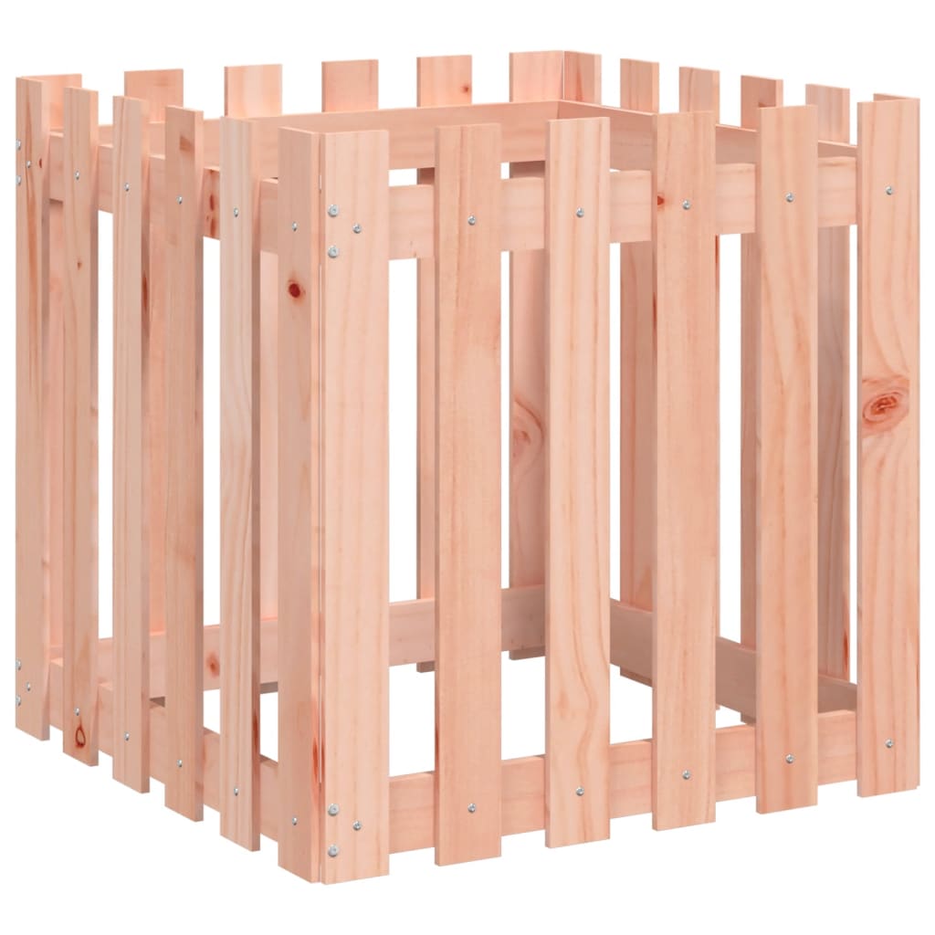 Sodo lovelis, 60x60x60cm, douglas eglė, tvorelės dizaino Sodo lovelis, 60x60x60cm, douglas eglė, tvorelės dizaino - Image 4
