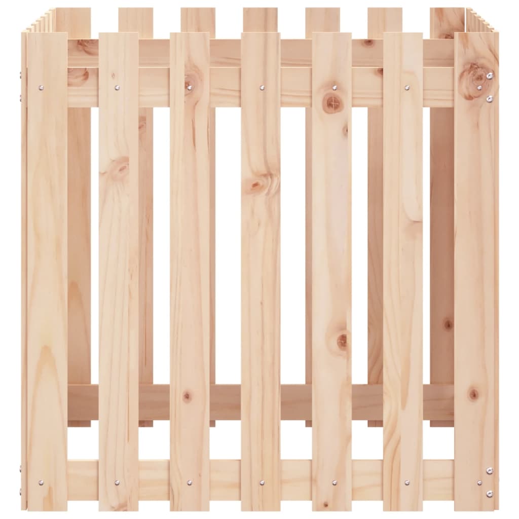 Sodo lovelis, 70x70x70cm, pušies masyvas, tvorelės dizaino Sodo lovelis, 70x70x70cm, pušies masyvas, tvorelės dizaino - Image 5