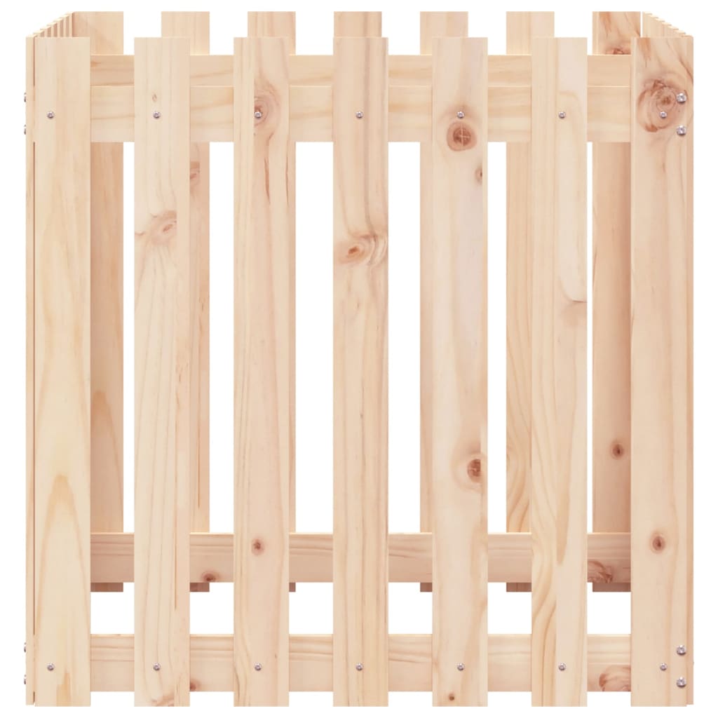Sodo lovelis, 70x70x70cm, pušies masyvas, tvorelės dizaino Sodo lovelis, 70x70x70cm, pušies masyvas, tvorelės dizaino - Image 6