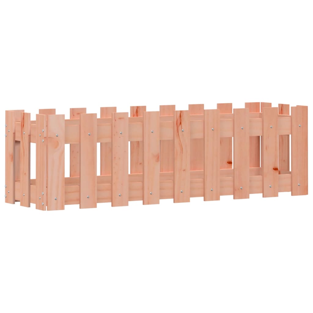 Sodo lovelis, 100x30x30cm, douglas eglė, tvorelės dizaino Sodo lovelis, 100x30x30cm, douglas eglė, tvorelės dizaino - Image 4