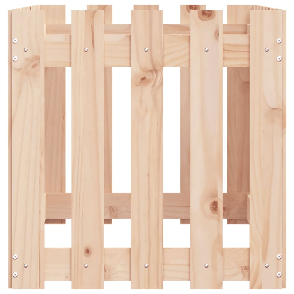 Sodo lovelis, 100x50x50cm, pušies masyvas, tvorelės dizaino Sodo lovelis, 100x50x50cm, pušies masyvas, tvorelės dizaino - Image 6