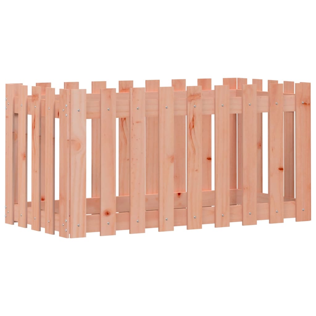 Sodo lovelis, 100x50x50cm, douglas eglė, tvorelės dizaino Sodo lovelis, 100x50x50cm, douglas eglė, tvorelės dizaino - Image 4