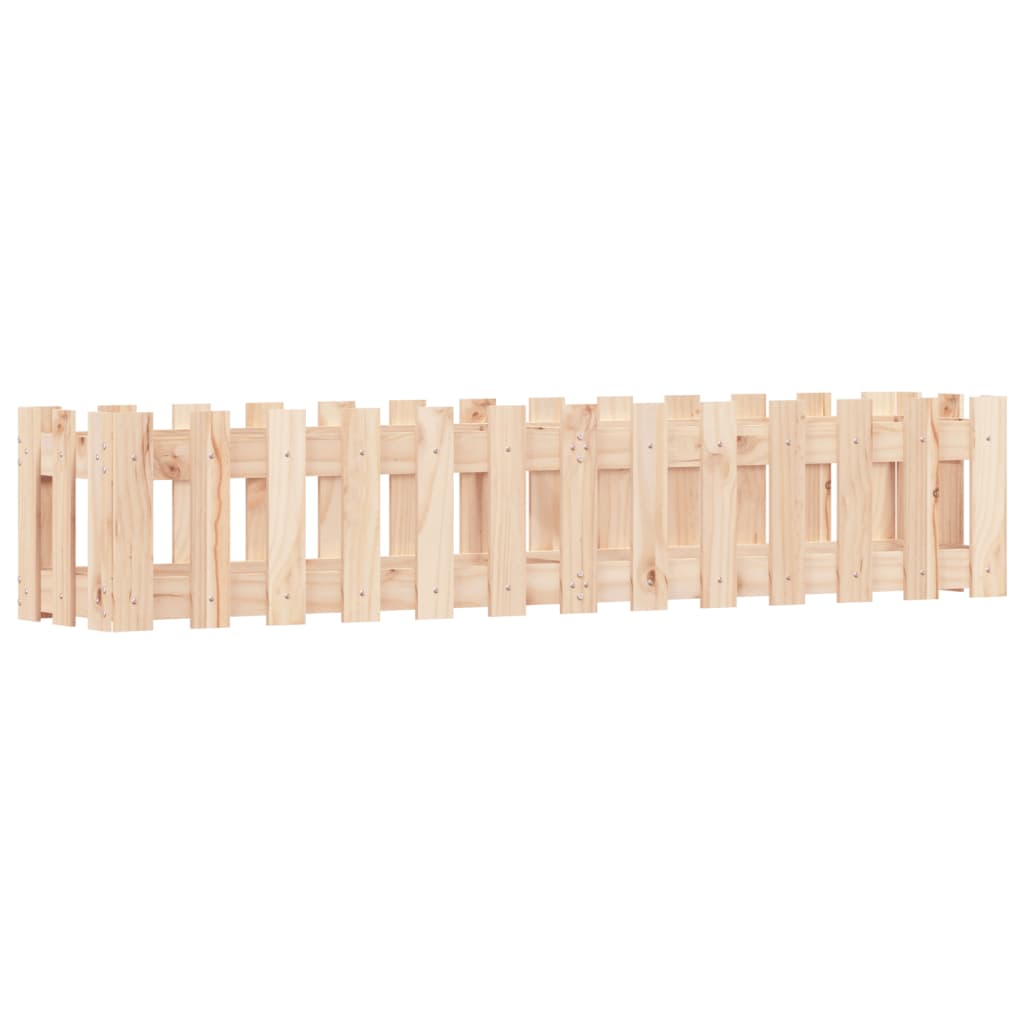 Sodo lovelis, 150x30x30cm, pušies masyvas, tvorelės dizaino Sodo lovelis, 150x30x30cm, pušies masyvas, tvorelės dizaino - Image 4