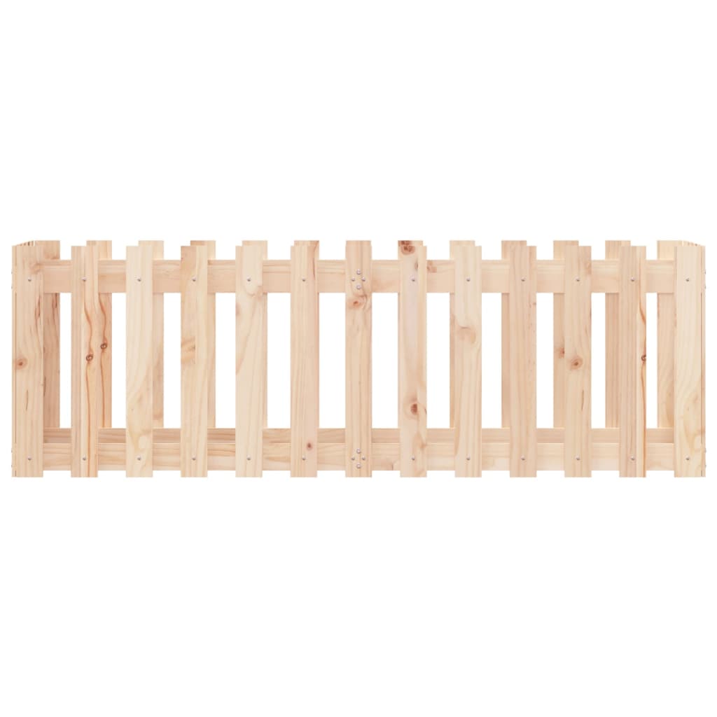 Sodo lovelis, 150x50x50cm, pušies masyvas, tvorelės dizaino Sodo lovelis, 150x50x50cm, pušies masyvas, tvorelės dizaino - Image 5