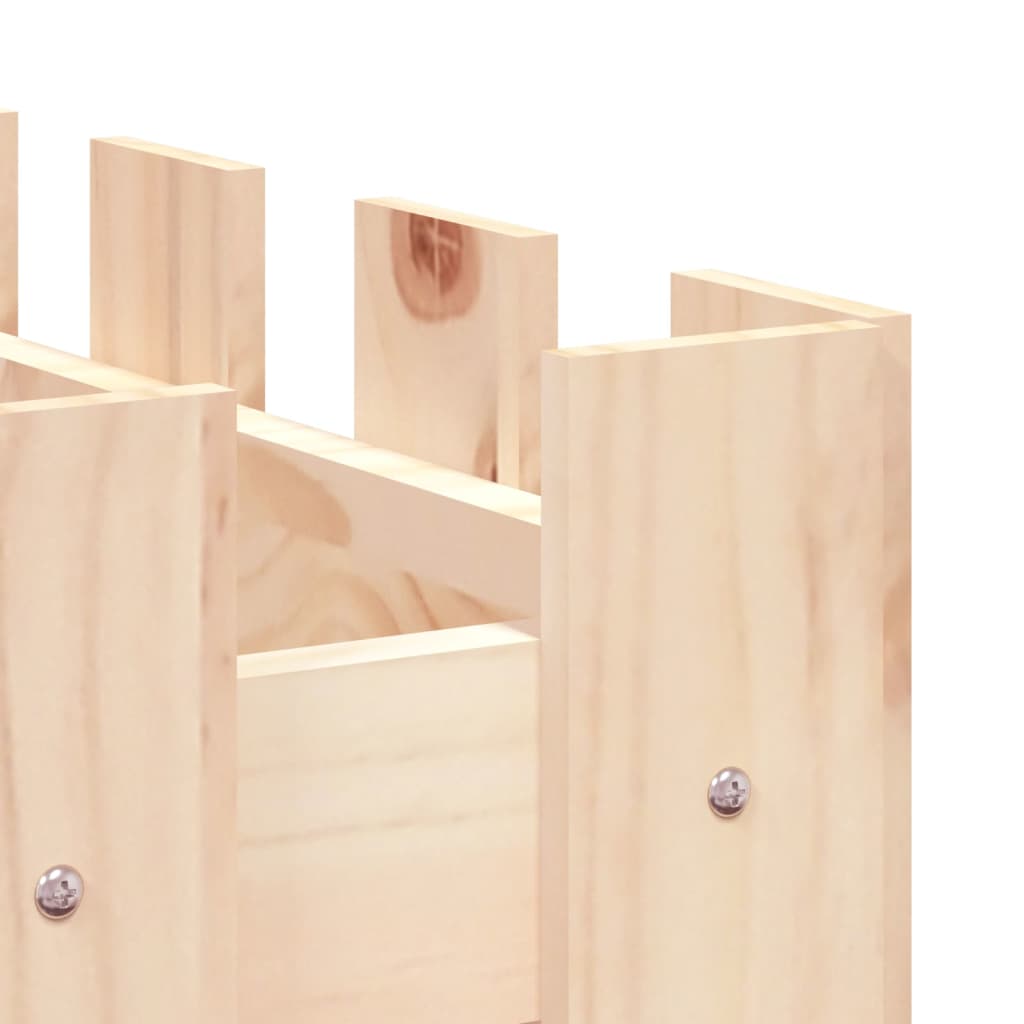 Sodo lovelis, 150x50x50cm, pušies masyvas, tvorelės dizaino Sodo lovelis, 150x50x50cm, pušies masyvas, tvorelės dizaino - Image 7