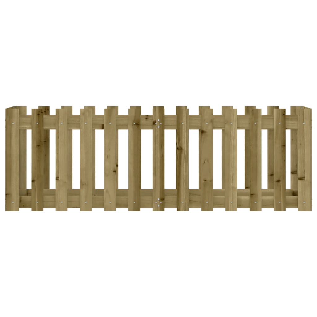 Sodo lovelis, 150x50x50cm, impregnuota pušis, tvorelės dizaino Sodo lovelis, 150x50x50cm, impregnuota pušis, tvorelės dizaino - Image 5