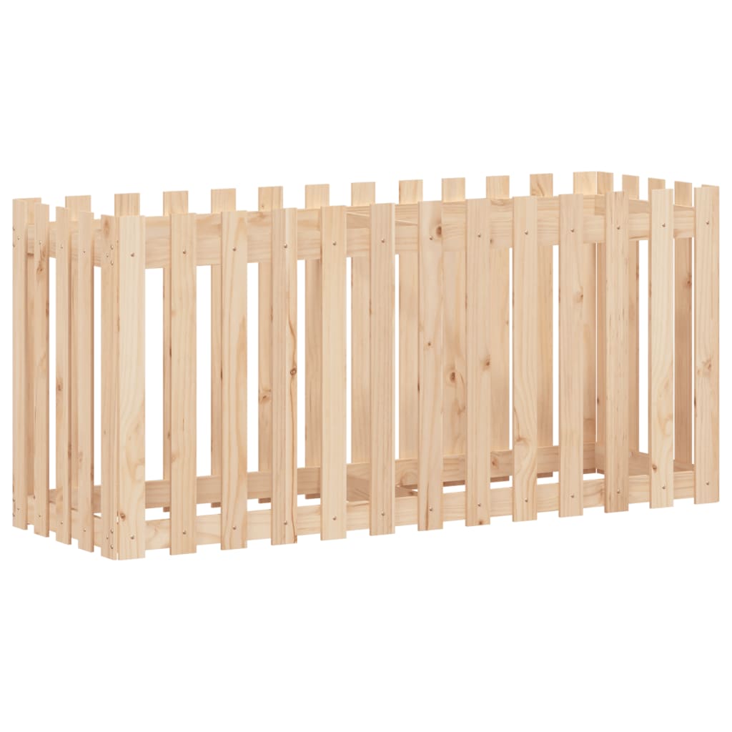Sodo lovelis, 150x50x70cm, pušies masyvas, tvorelės dizaino Sodo lovelis, 150x50x70cm, pušies masyvas, tvorelės dizaino - Image 4