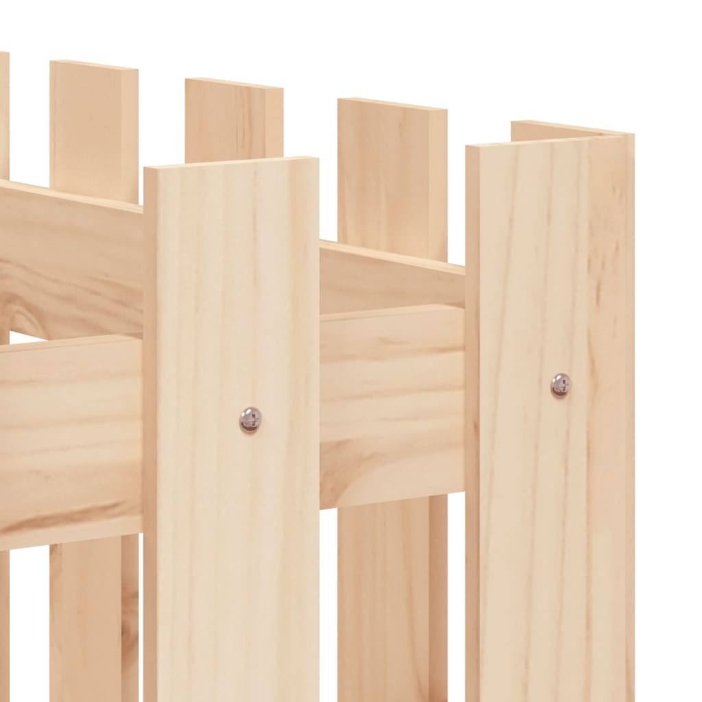 Sodo lovelis, 150x50x70cm, pušies masyvas, tvorelės dizaino Sodo lovelis, 150x50x70cm, pušies masyvas, tvorelės dizaino - Image 7