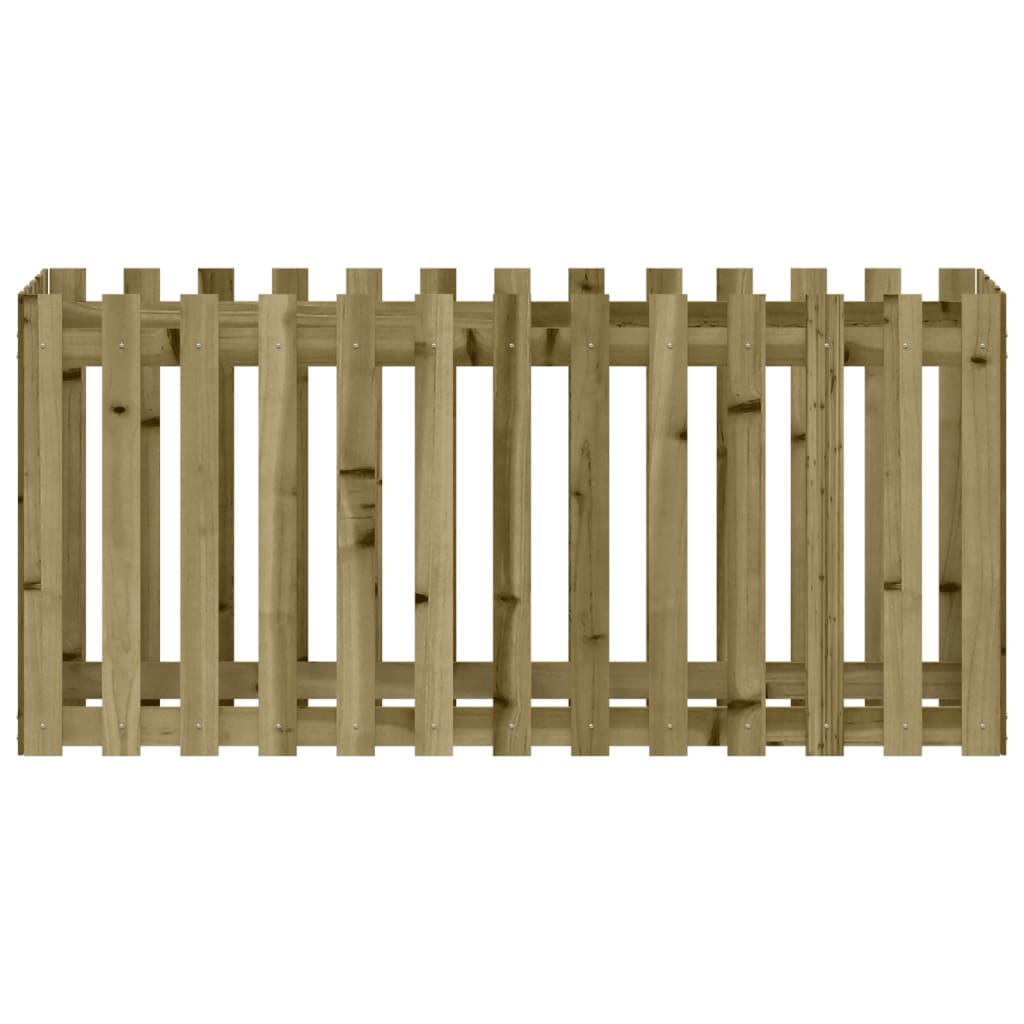 Sodo lovelis, 150x50x70cm, impregnuota pušis, tvorelės dizaino Sodo lovelis, 150x50x70cm, impregnuota pušis, tvorelės dizaino - Image 5