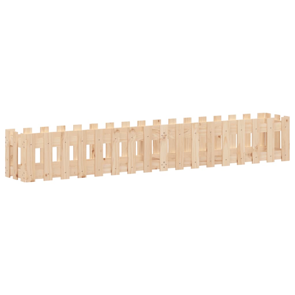 Sodo lovelis, 200x30x30cm, pušies masyvas, tvorelės dizaino Sodo lovelis, 200x30x30cm, pušies masyvas, tvorelės dizaino - Image 4
