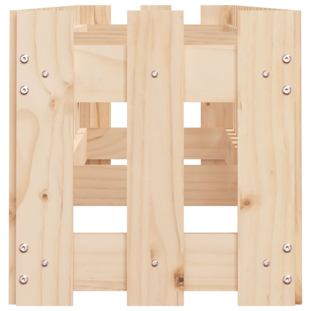 Sodo lovelis, 200x30x30cm, pušies masyvas, tvorelės dizaino Sodo lovelis, 200x30x30cm, pušies masyvas, tvorelės dizaino - Image 6