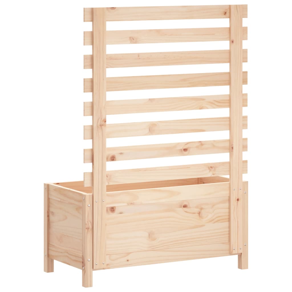 Sodo lovelis su stovu, 79×39,5x114cm, pušies medienos masyvas Sodo lovelis su stovu, 79x39,5x114cm, pušies medienos masyvas - Image 4