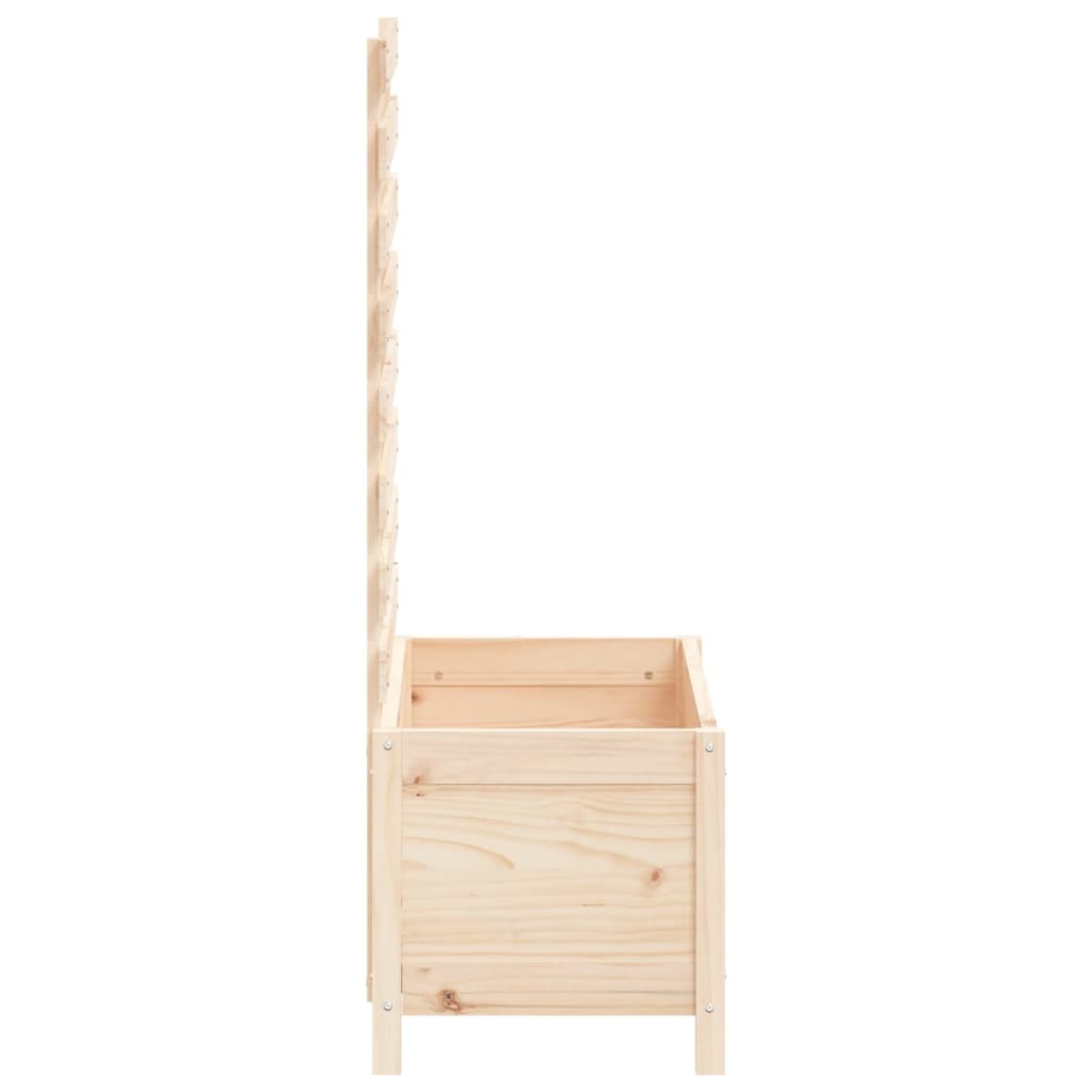 Sodo lovelis su stovu, 79×39,5x114cm, pušies medienos masyvas Sodo lovelis su stovu, 79x39,5x114cm, pušies medienos masyvas - Image 6