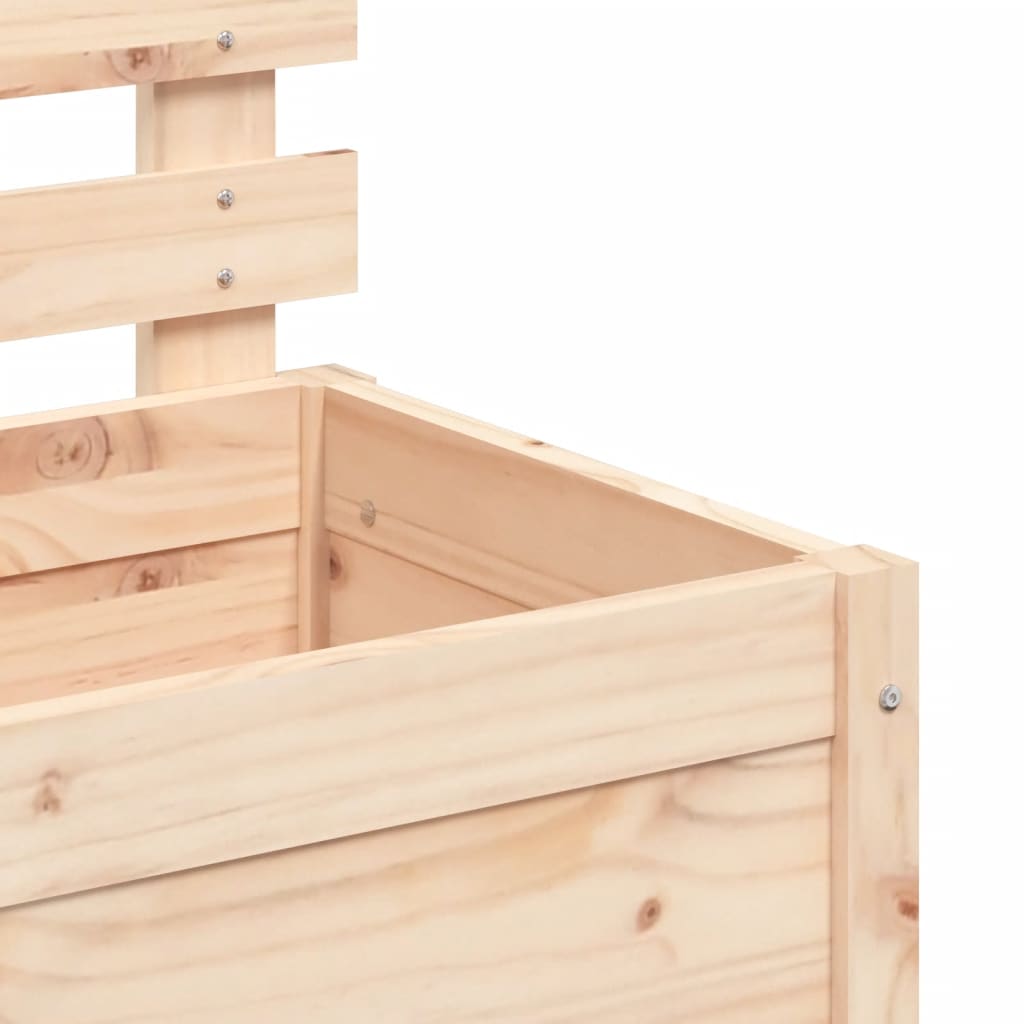 Sodo lovelis su stovu, 79×39,5x114cm, pušies medienos masyvas Sodo lovelis su stovu, 79x39,5x114cm, pušies medienos masyvas - Image 7