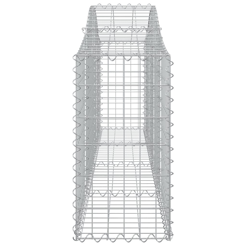 Išlenkti gabiono krepšiai, 15vnt., 200x30x60/80cm, geležis Išlenkti gabiono krepšiai, 15vnt., 200x30x60/80cm, geležis - Image 5