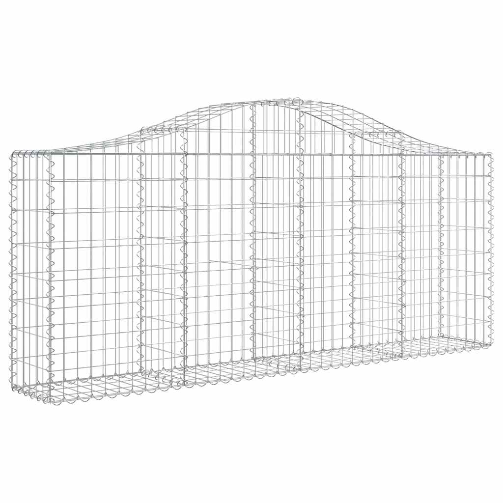 Išlenkti gabiono krepšiai, 30vnt., 200x30x80/100cm, geležis Išlenkti gabiono krepšiai, 30vnt., 200x30x80/100cm, geležis - Image 3