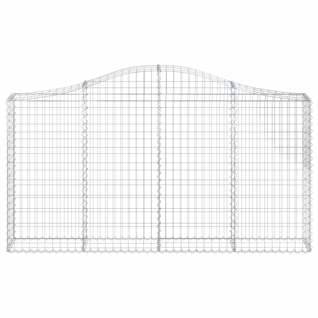 Išlenkti gabiono krepšiai, 11vnt., 200x30x100/120cm, geležis Išlenkti gabiono krepšiai, 11vnt., 200x30x100/120cm, geležis - Image 4