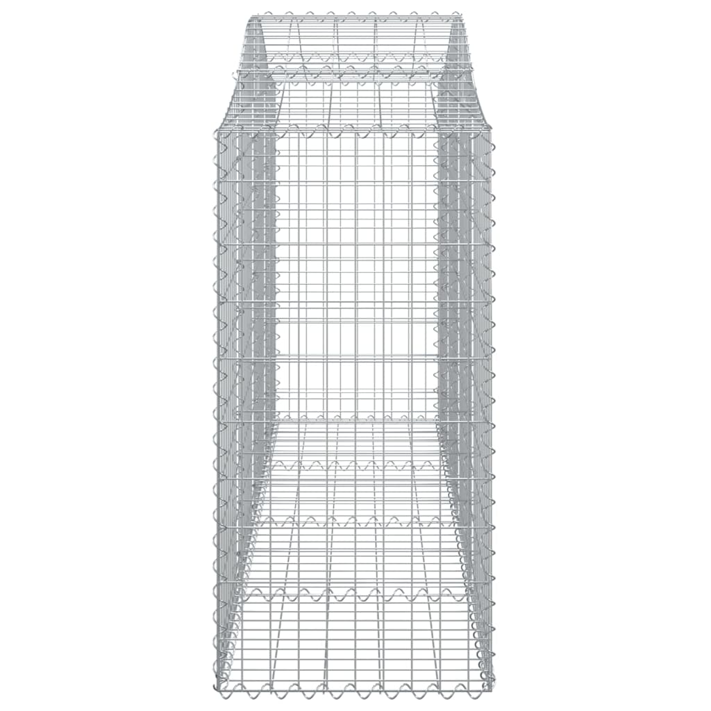 Išlenkti gabiono krepšiai, 5vnt., 200x50x100/120cm, geležis Išlenkti gabiono krepšiai, 5vnt., 200x50x100/120cm, geležis - Image 5