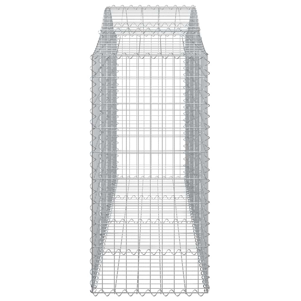 Išlenkti gabiono krepšiai, 10vnt., 200x50x120/140cm, geležis Išlenkti gabiono krepšiai, 10vnt., 200x50x120/140cm, geležis - Image 5