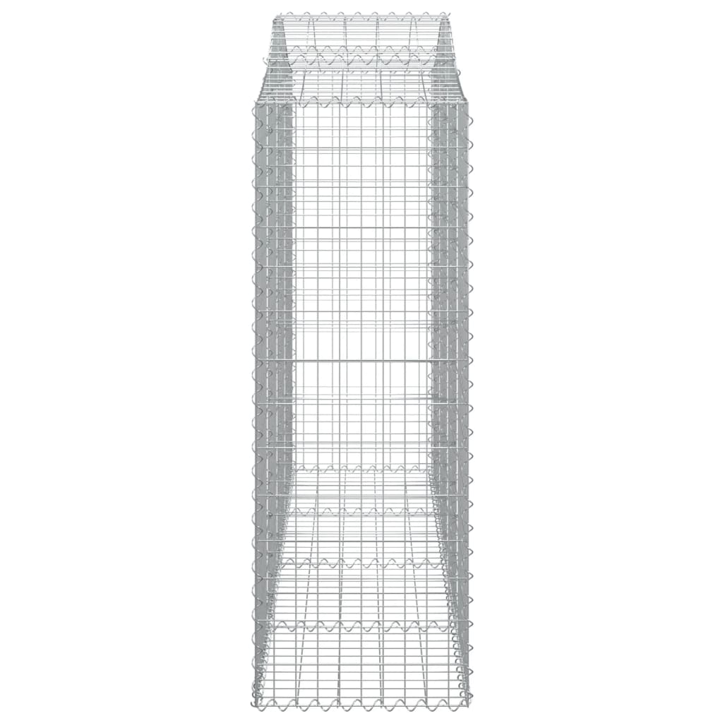 Išlenkti gabiono krepšiai, 20vnt., 200x50x140/160cm, geležis Išlenkti gabiono krepšiai, 20vnt., 200x50x140/160cm, geležis - Image 5
